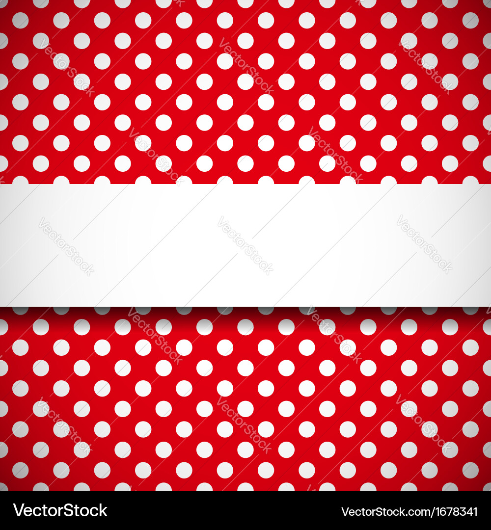 Polka dot pattern Royalty Free Vector Image - VectorStock