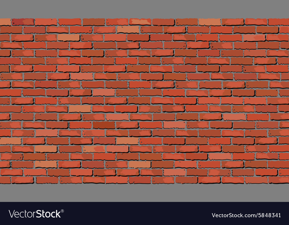 Red brick wall