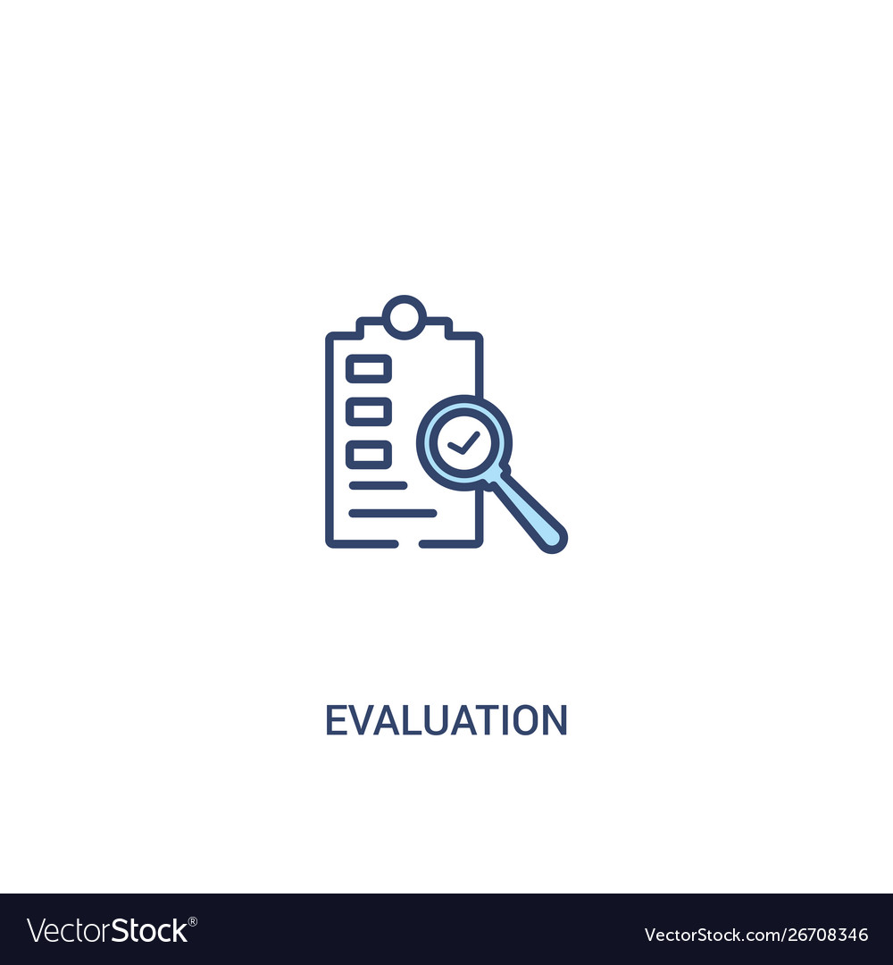 Evaluation Concept - Simple Line Icon