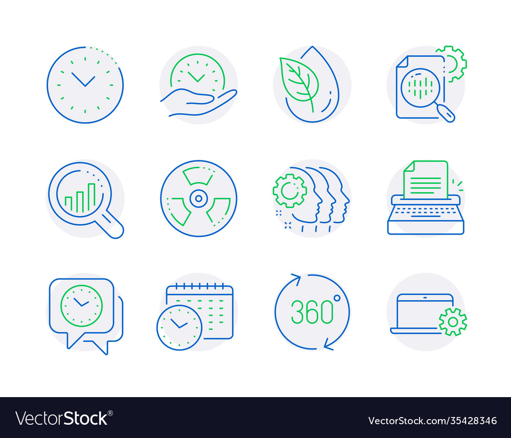 Wissenschaft Icons Set enthalten Icon als Mitarbeiter