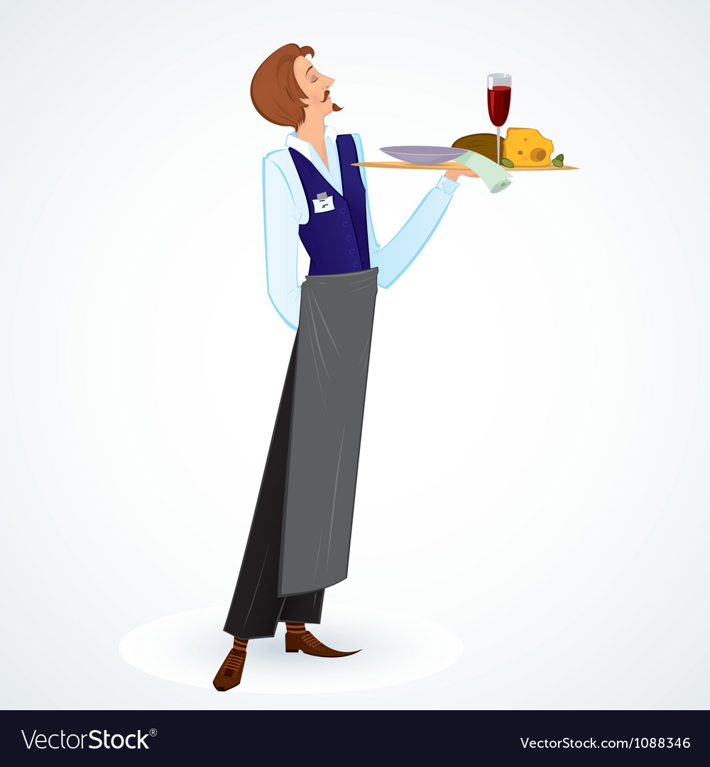 Young waiter