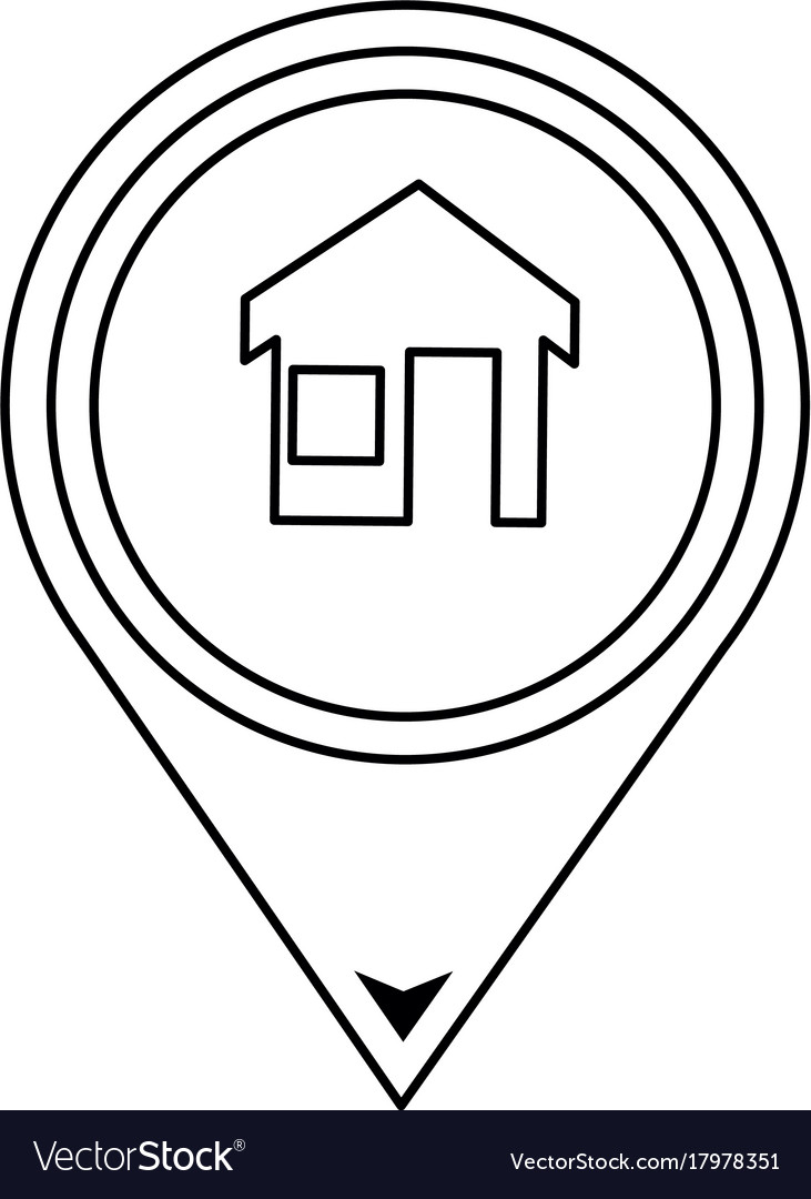 Pointer location with house