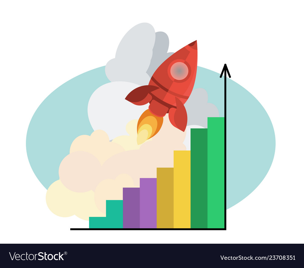 Rocket with graph