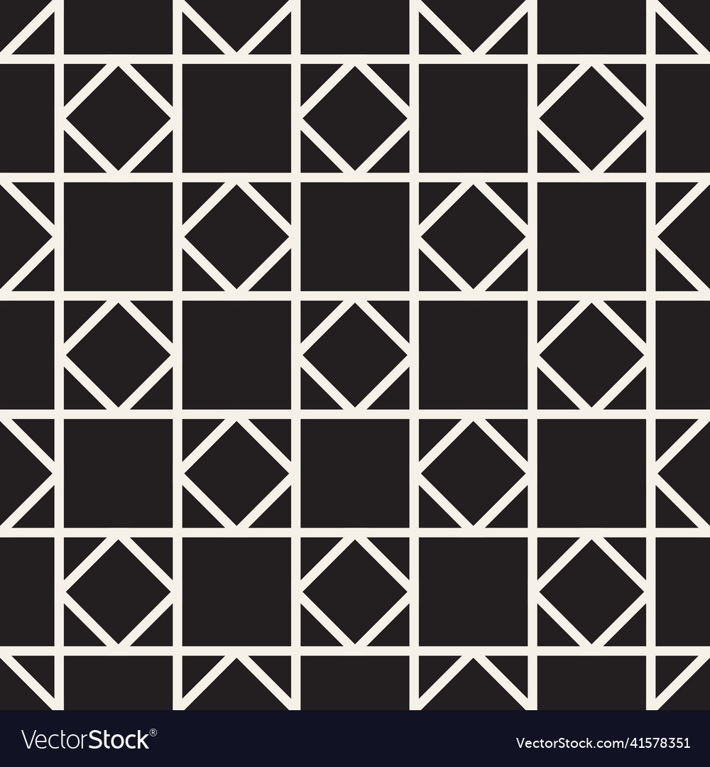 Seamless pattern repeating geometric elements vector image Seamless pattern repeating geometric elements