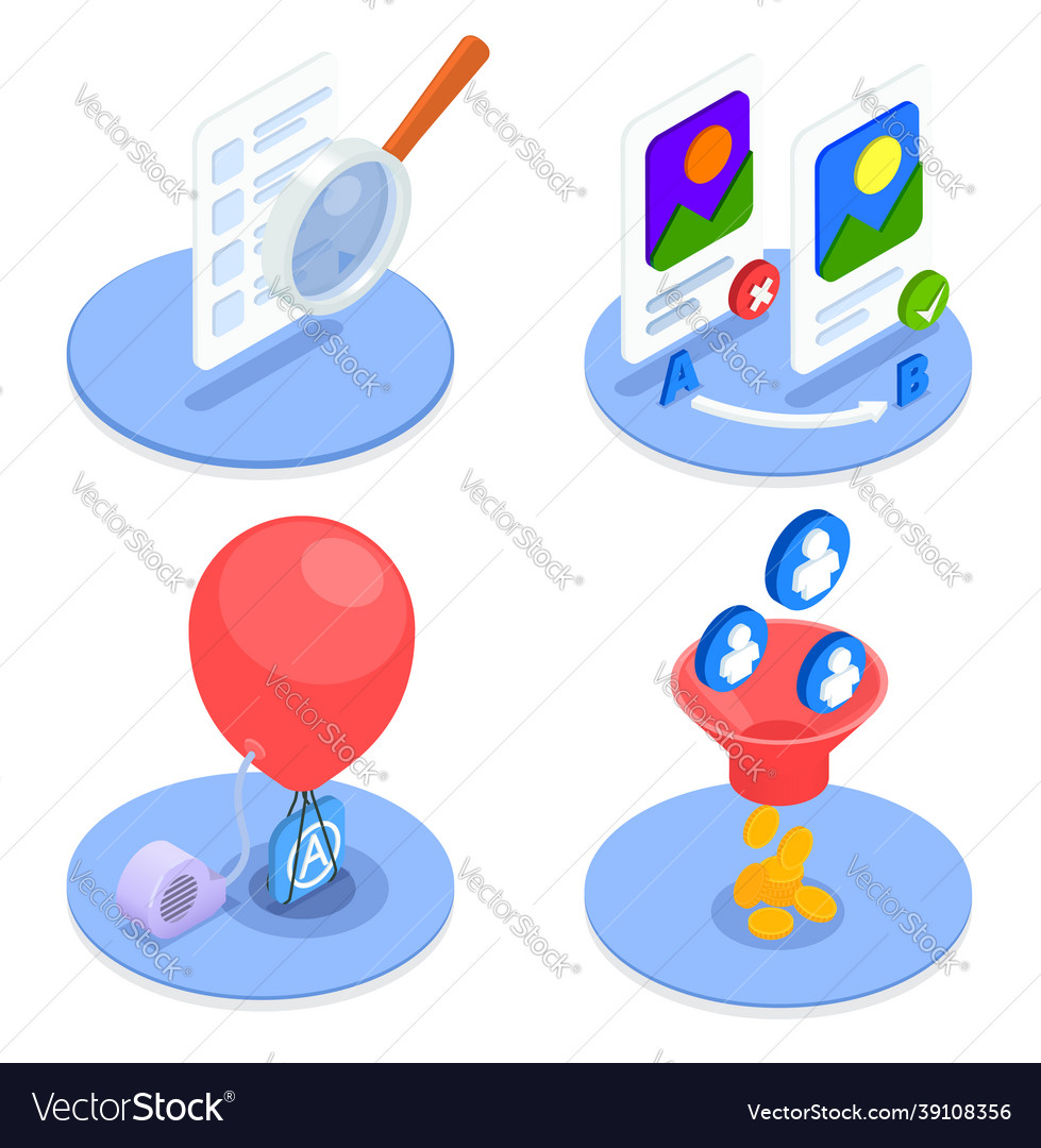 App optimization design concept vector image App optimization design concept