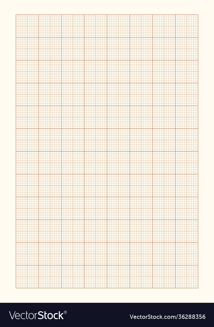Millimeter graph paper grid abstract squared vector image Millimeter graph paper grid abstract squared