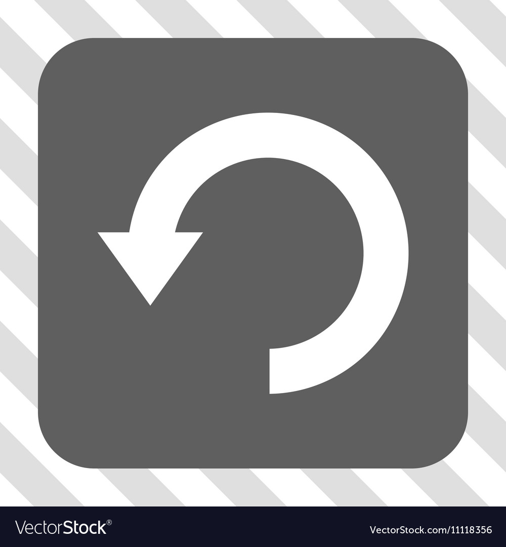 Rotate down rounded square button