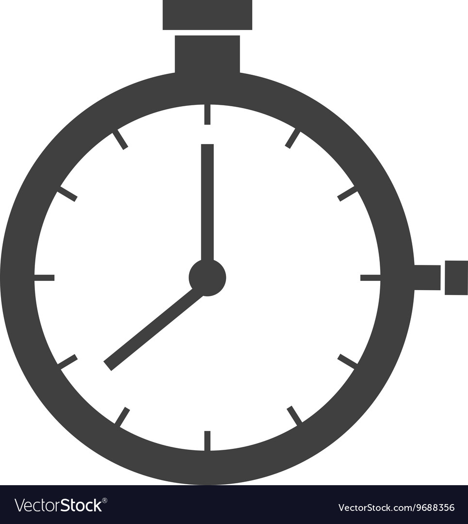 Time and clock isolated icon