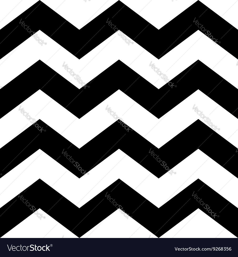 Zig zag lines seamless pattern Royalty Free Vector Image