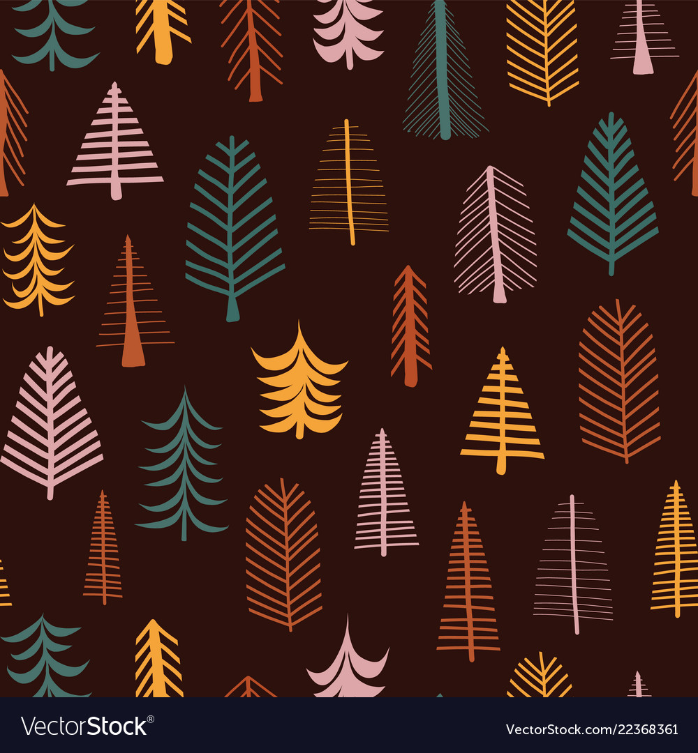 Autumn Tree Pattern
