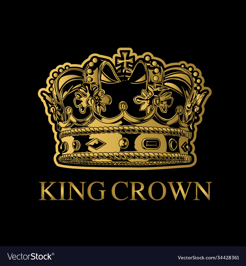 Crown king and queen royal princess Royalty Free Vector