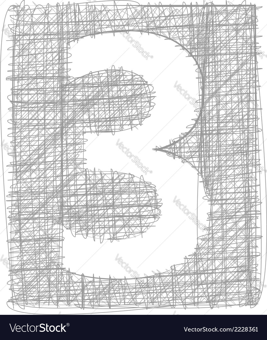 Freehand typography number 3