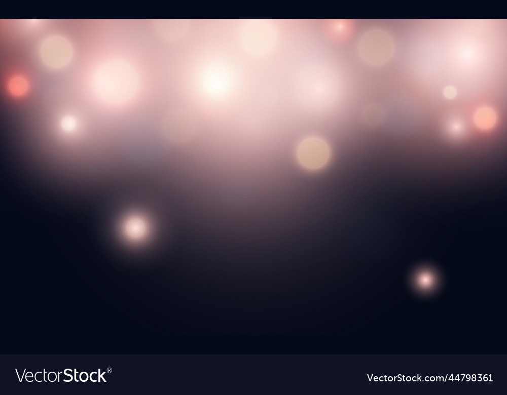Purple color light bokeh abstract background vector image Purple color light bokeh abstract background