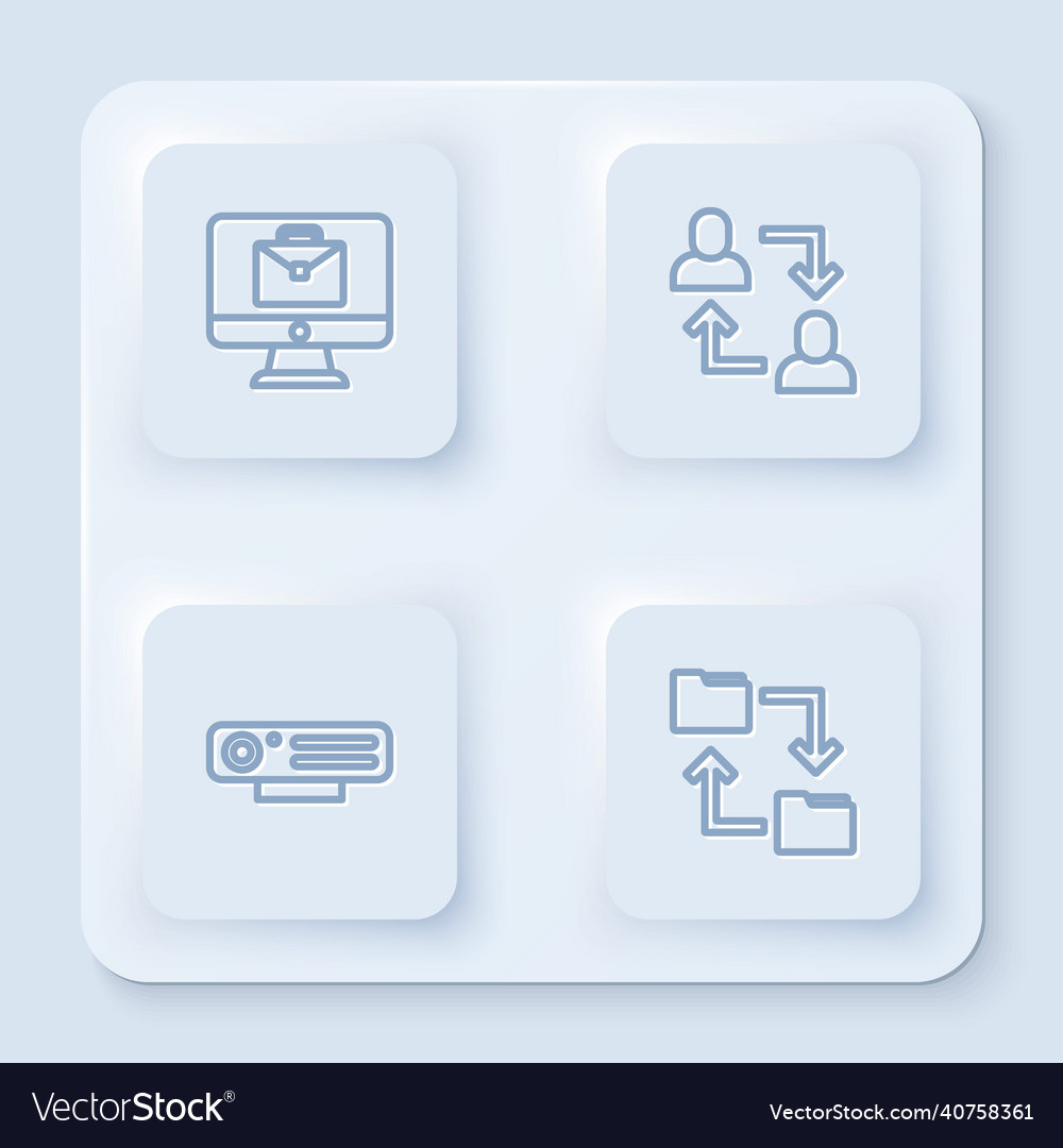 Set line online working project team base web