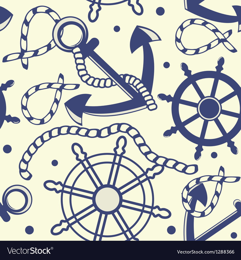 Anchor Seamless Pattern