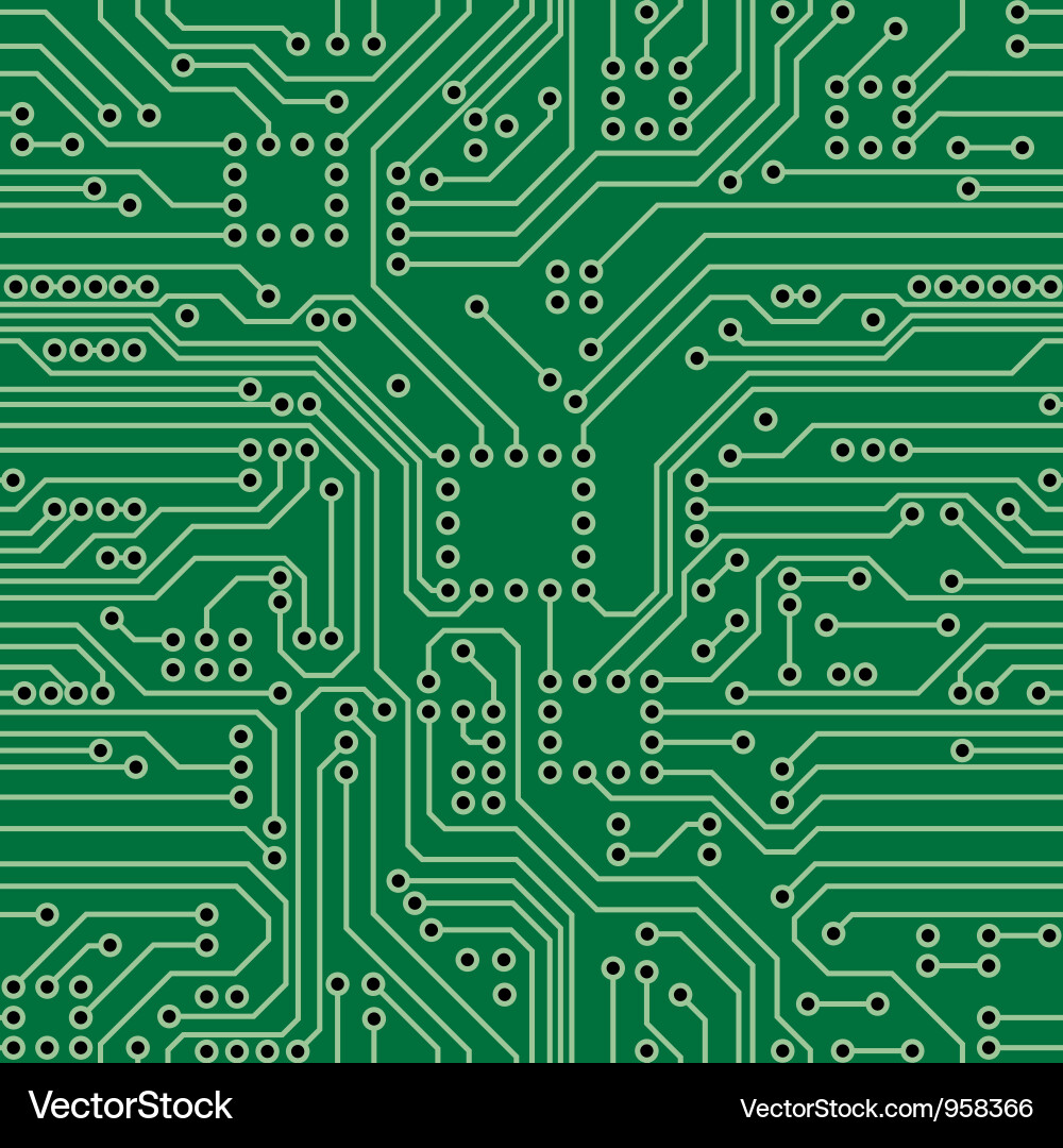 Circuit board Royalty Free Vector Image - VectorStock