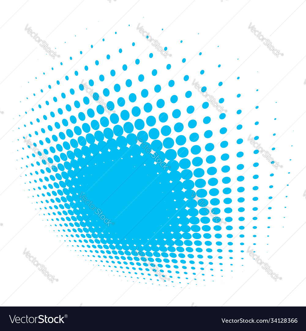 Colorful halftone pattern texture in 3d vector image Colorful halftone pattern texture in 3d