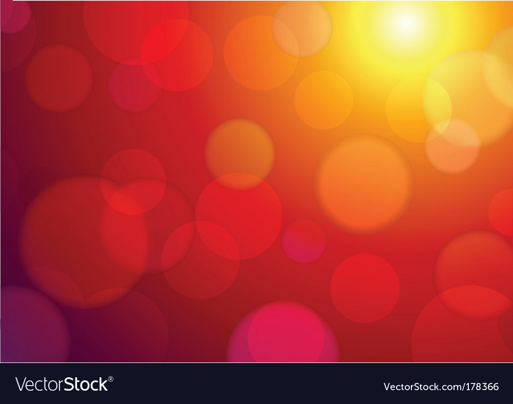 Dynamic Glowing Bokeh Background