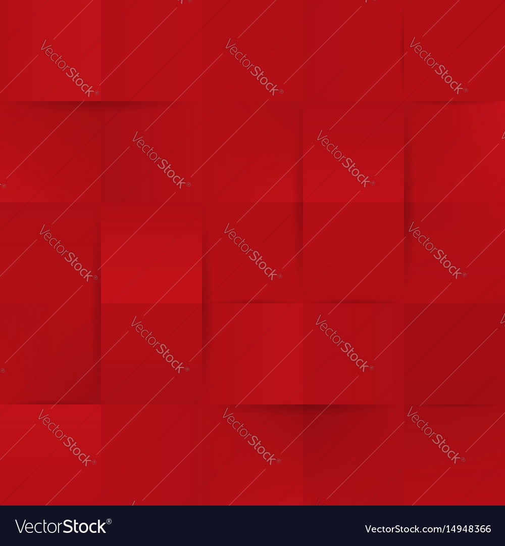 Red Square Abstract Background