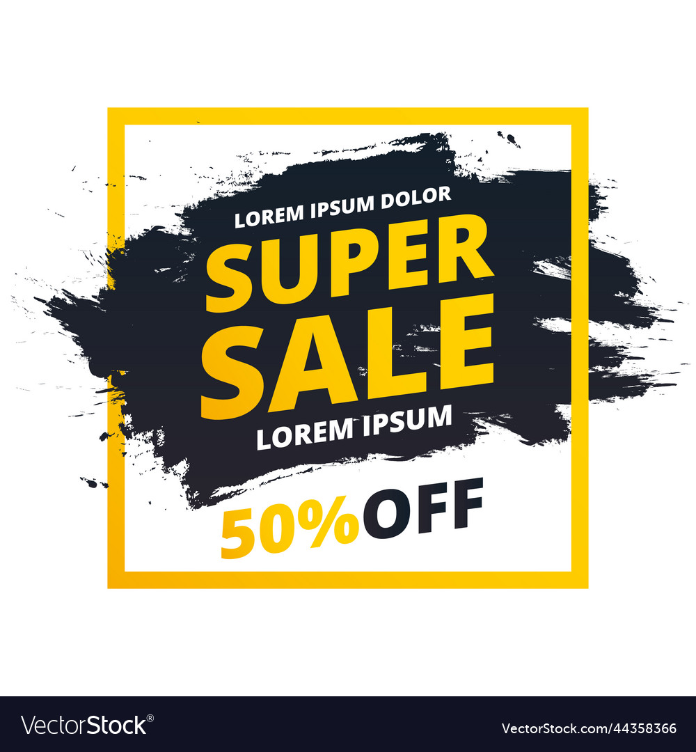 Super Verkauf Banner minimal geometrische abstrakt vector image Super Verkauf Banner minimal geometrische abstrakt