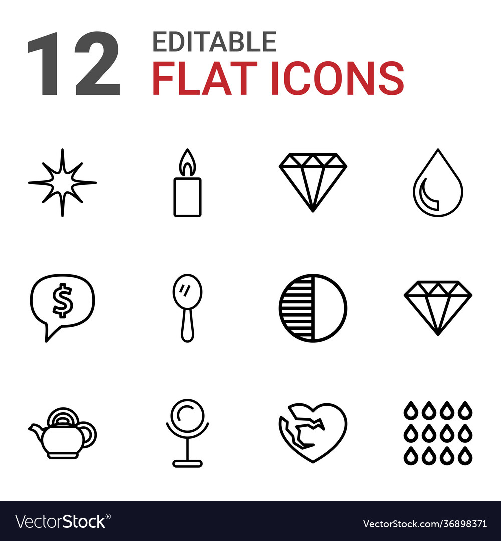 12 shiny icons Royalty Free Vector Image - VectorStock