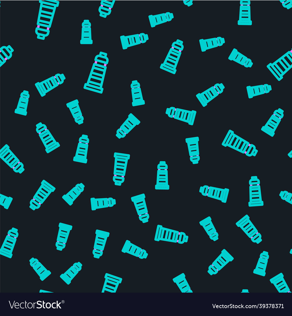 Line lighthouse icon isolated seamless pattern