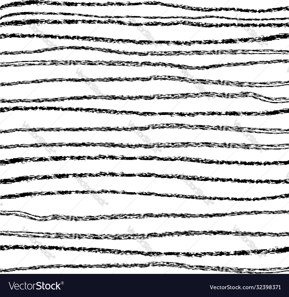 Simple black crayon lines pattern for background