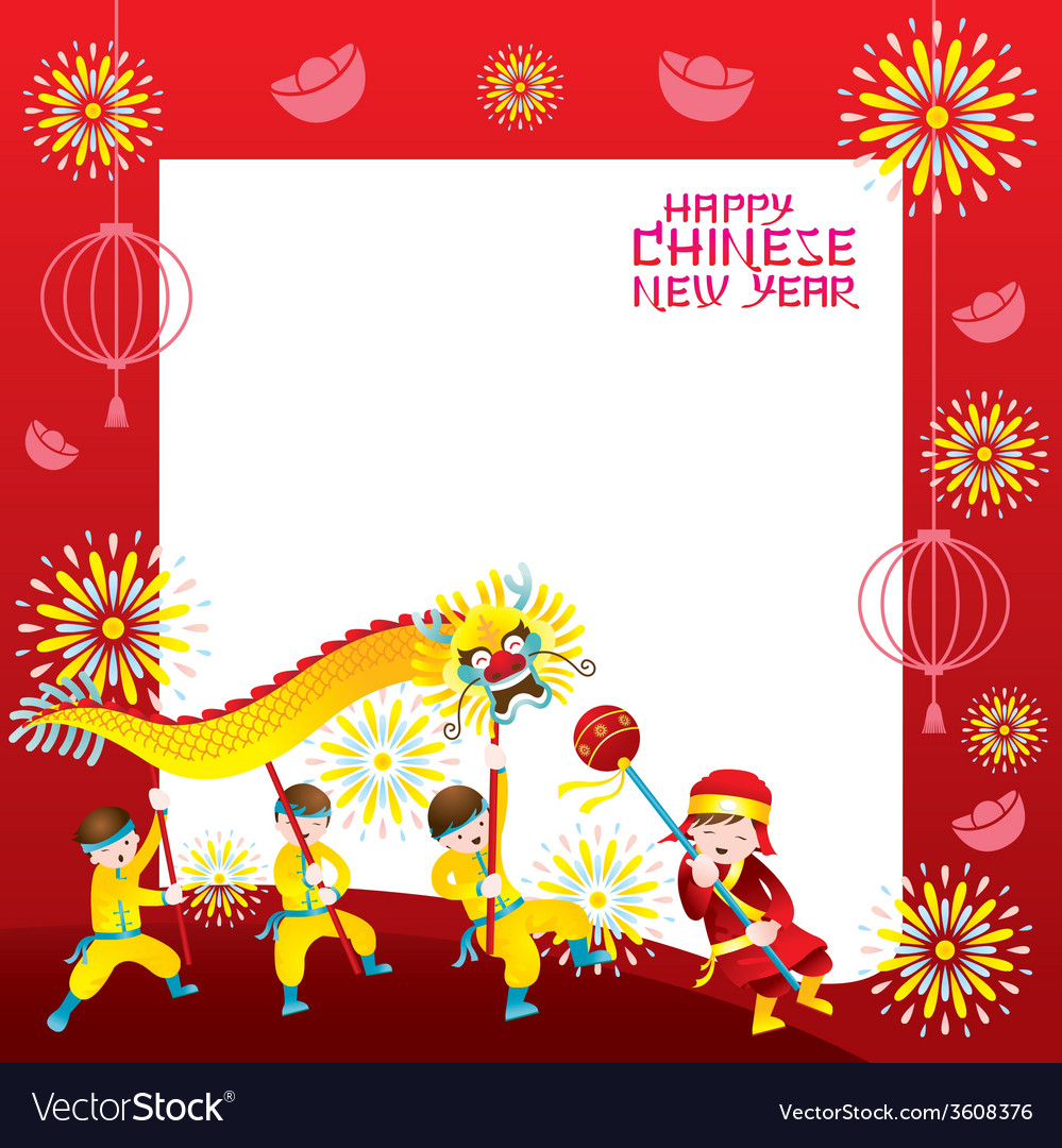 chinese new year photo frame online