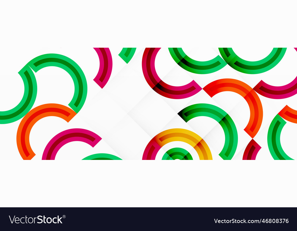 Circles are arranged in a grid pattern abstract vector image Circles are arranged in a grid pattern abstract