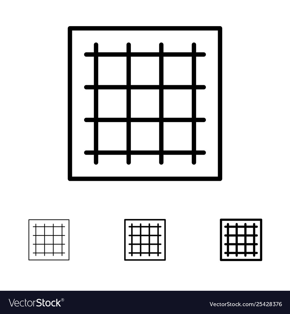 Grid graph drawing area software bold and thin