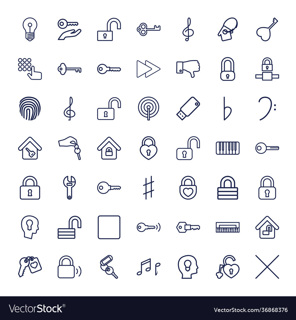 Key icons