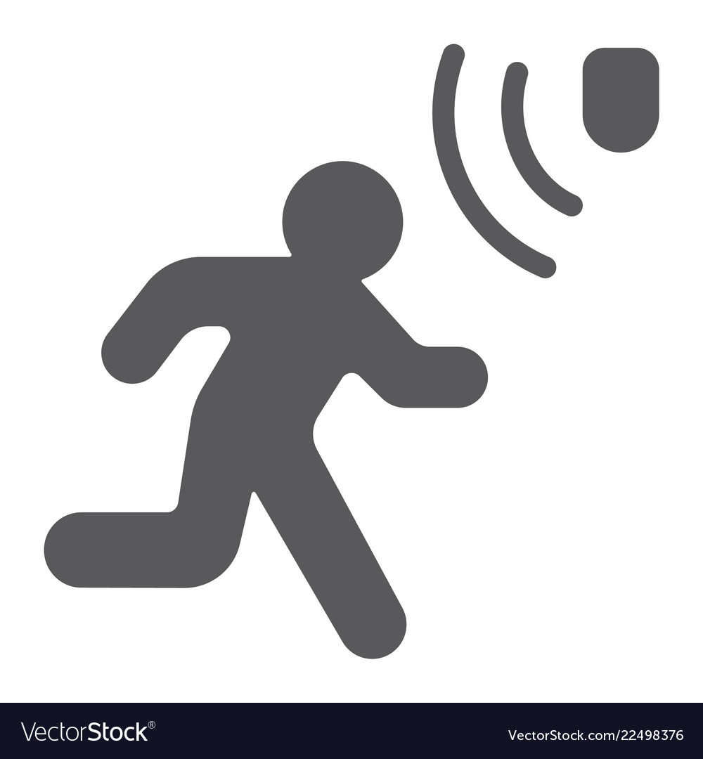 Motion Detection Icon - Security