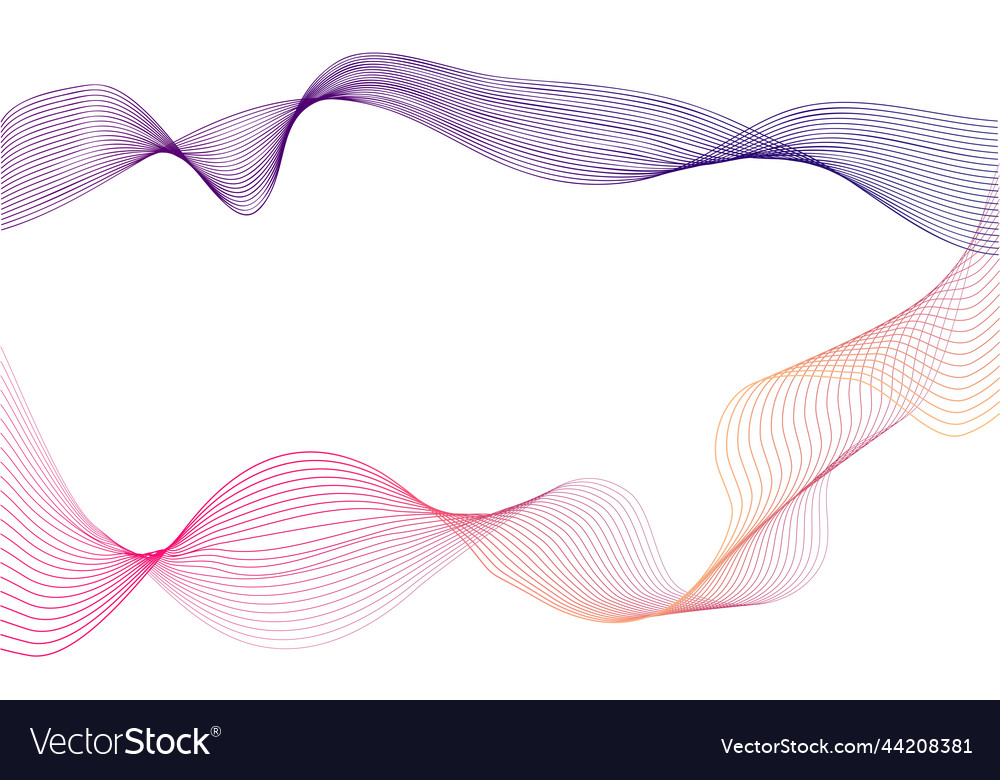 Abstract wave element for design digital Vector Image Abstract wave element for design digital