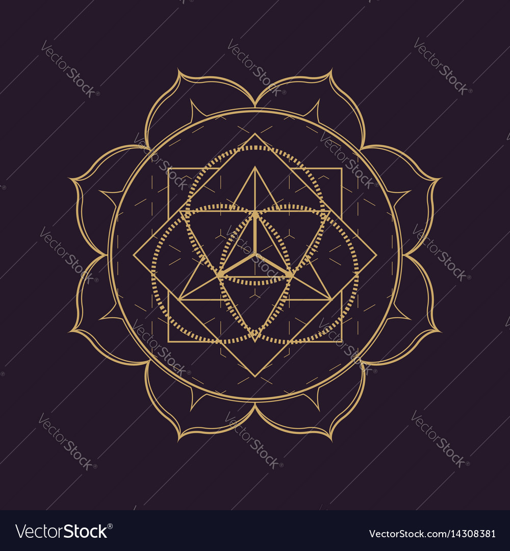 mandala sacred geometry royalty free vector image sacred geometry vectors