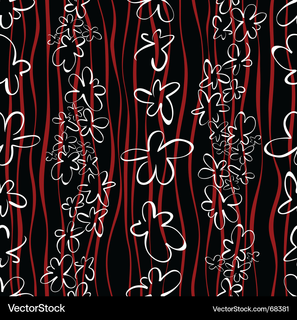 Seamless wallpaper Royalty Free Vector Image - VectorStock
