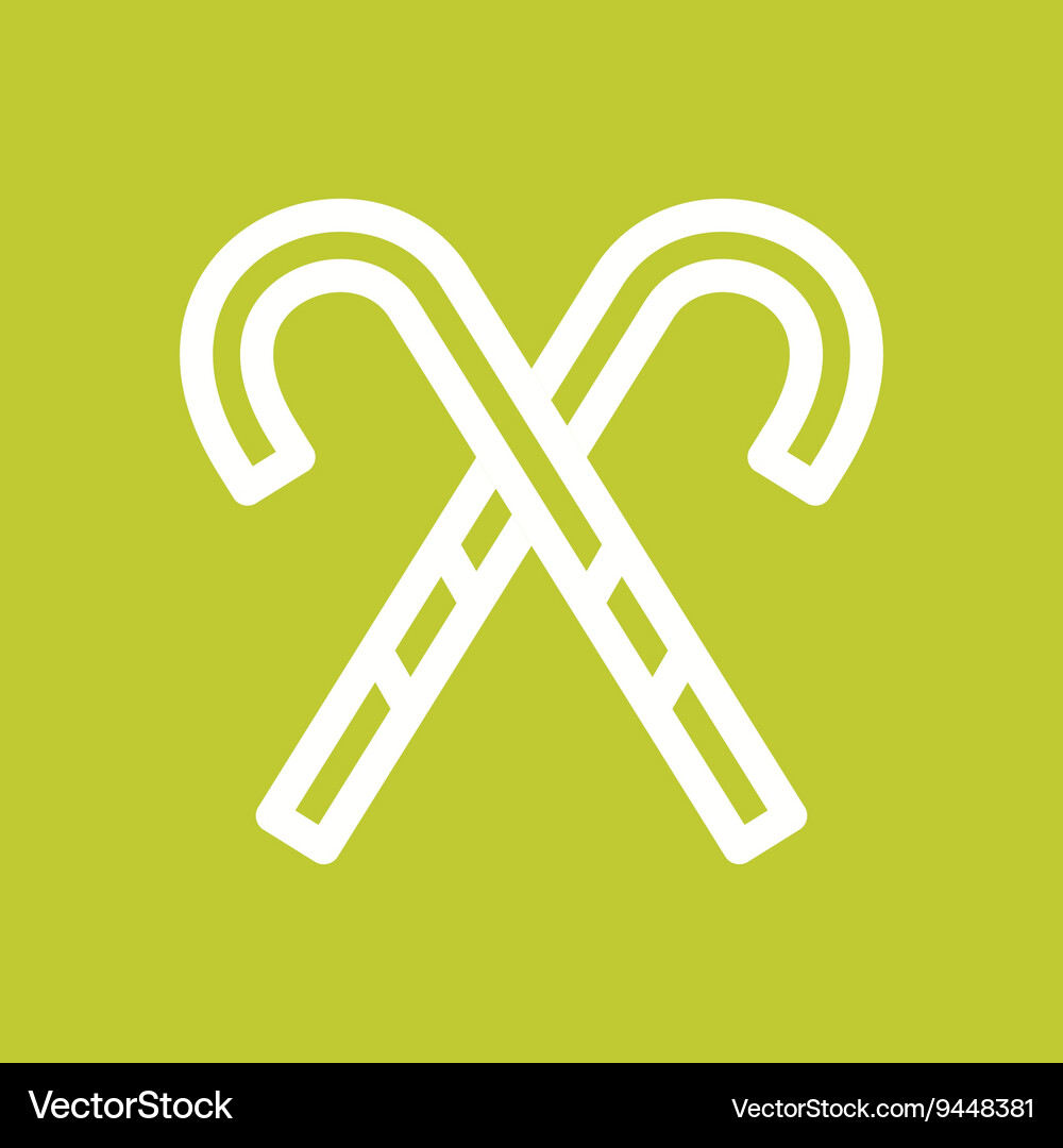 Striped candy Royalty Free Vector Image - VectorStock