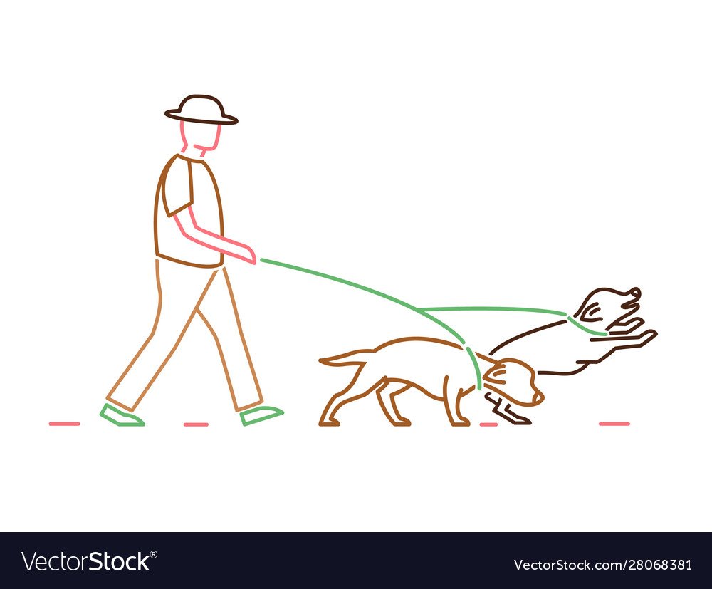 Walking dog