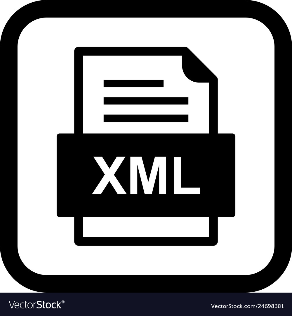 Xml file document icon