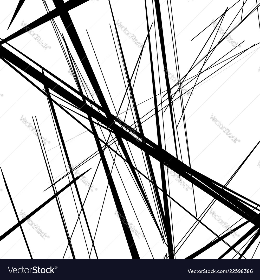 Abstract irregular lines pattern background vector image Abstract irregular lines pattern background