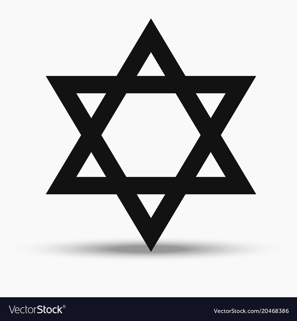 jewish-religious-symbol-star-of-david-royalty-free-vector