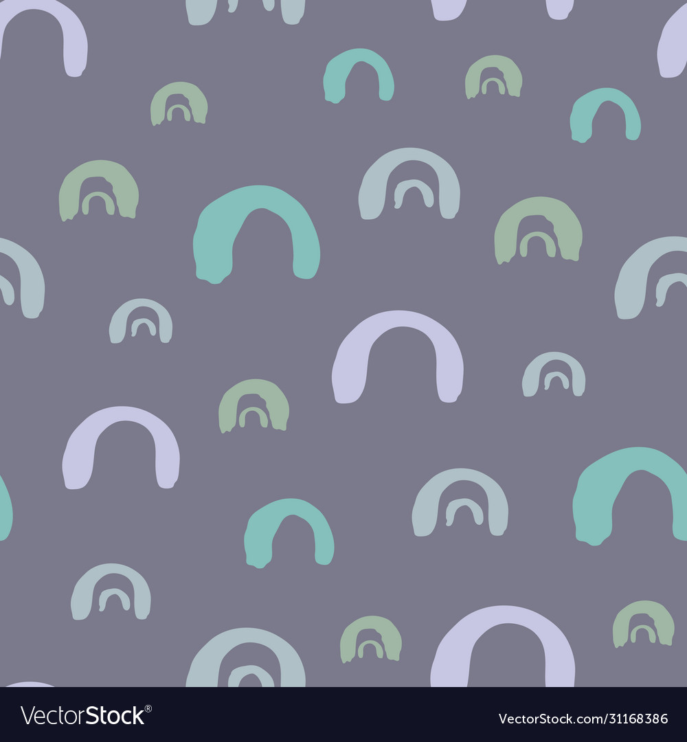 Painted lines in curved shapes repeat Vector Image Painted lines in curved shapes repeat