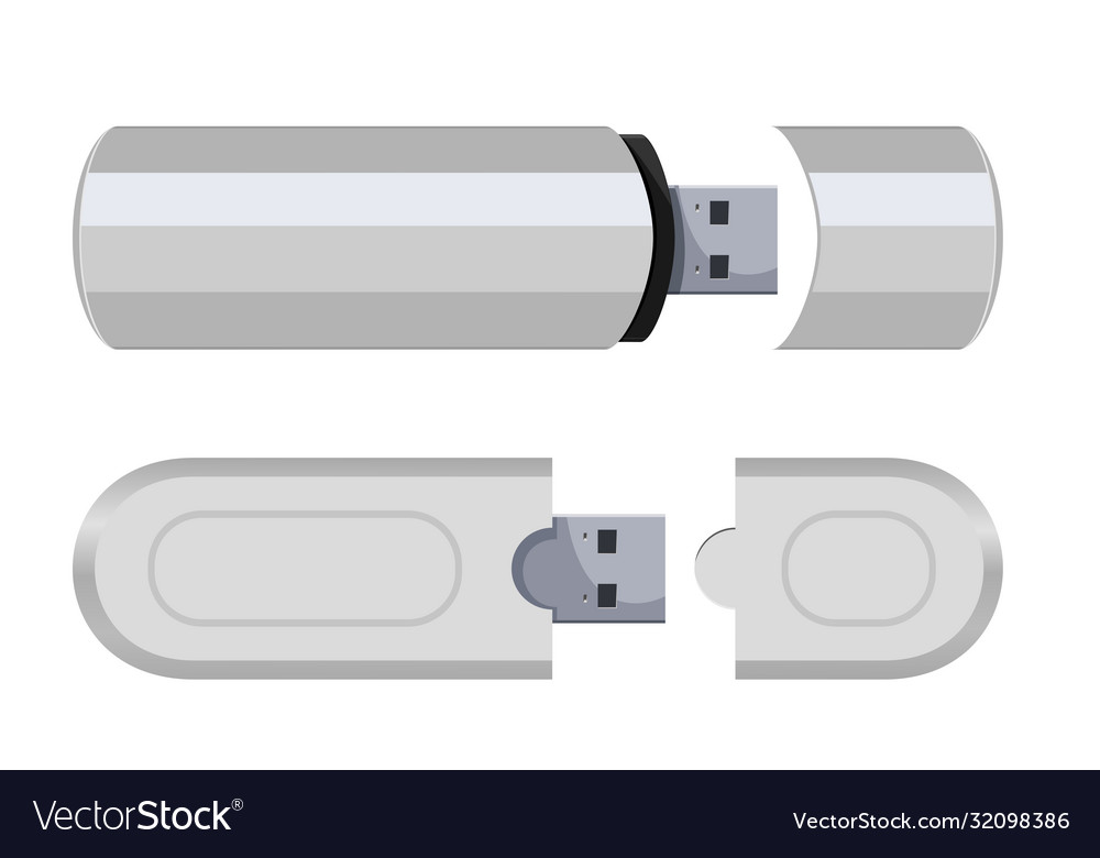 Usb flash memory vector image Usb flash memory
