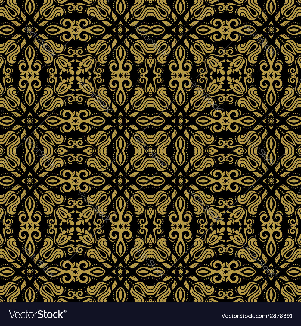 Damask seamless pattern orient background