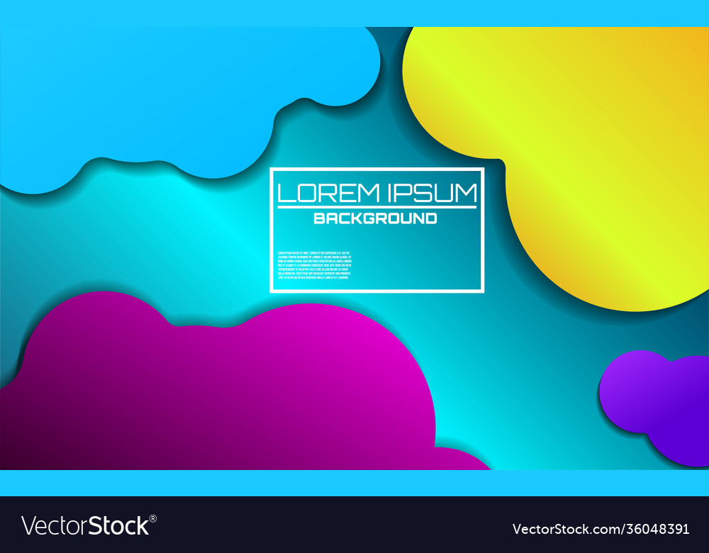 Dynamic colorful background with bright gradients