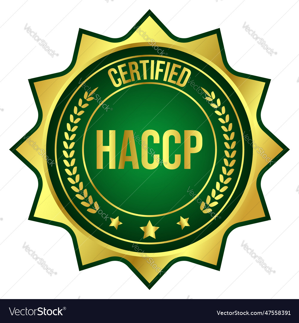 Hazard analysis critical control point or haccp