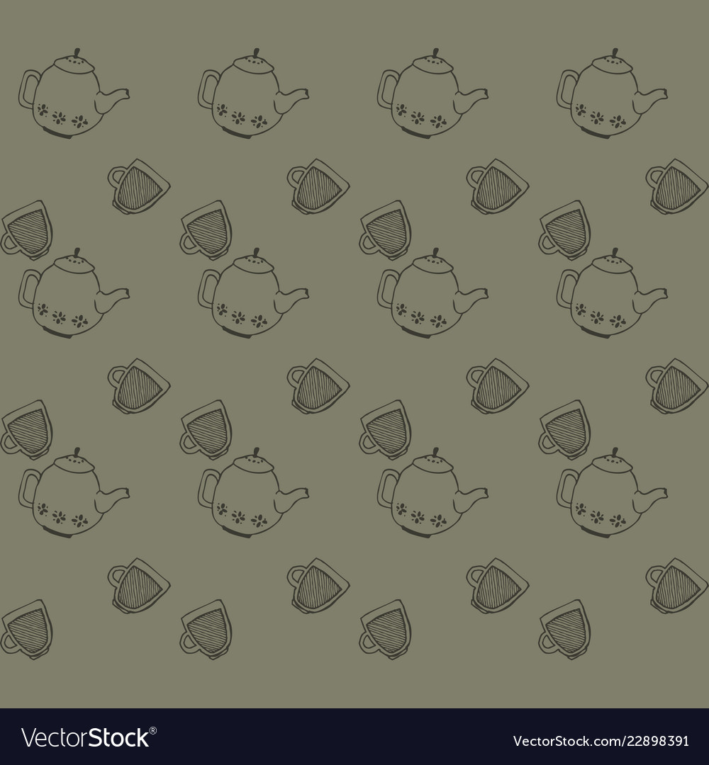 Retro object patterns for making seamless Vector Image Retro object patterns for making seamless