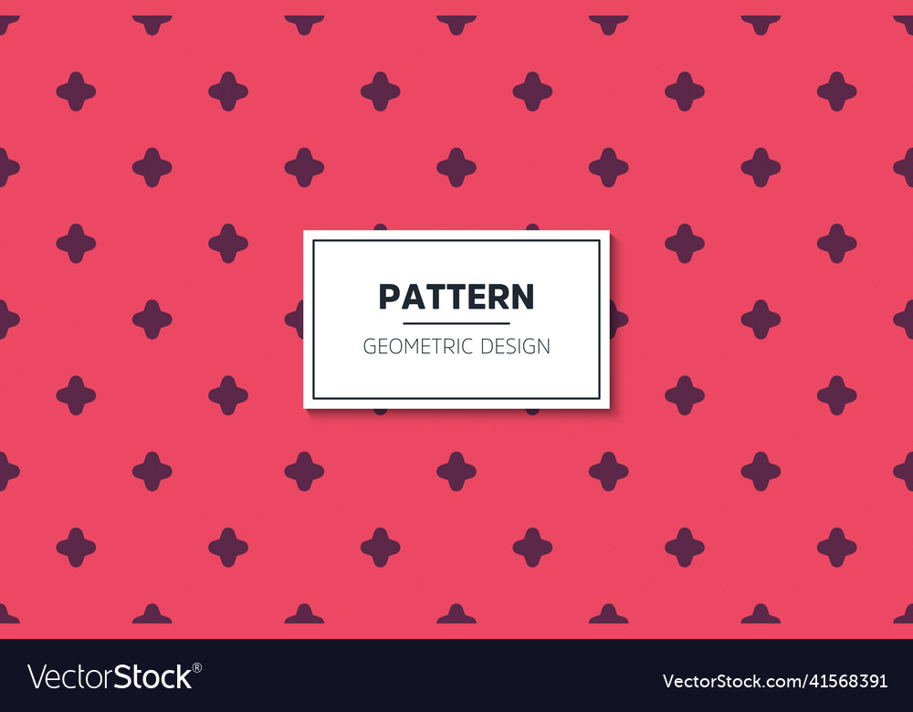 Seamless geometric pattern with colorful elements vector image Seamless geometric pattern with colorful elements