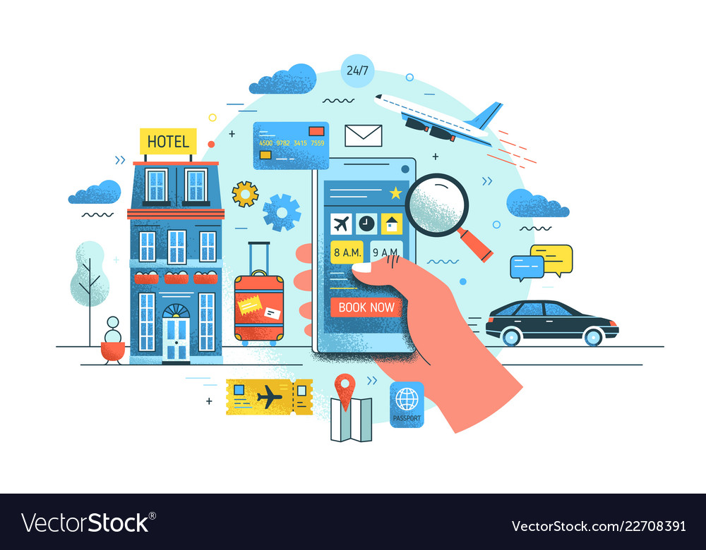 Smartphone Booking Travel