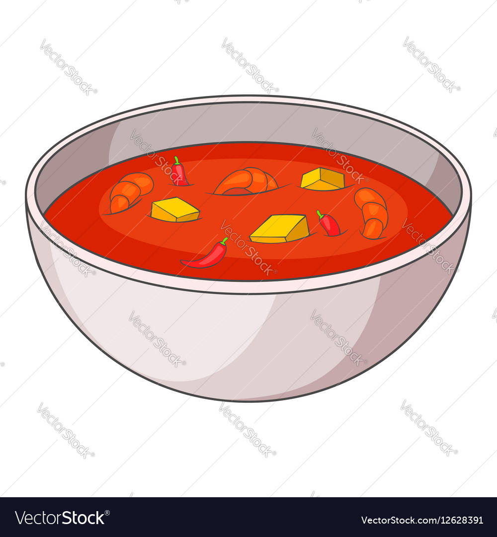 Cartoon Bowl Of Soup