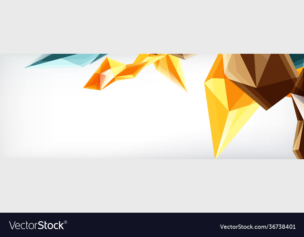 3d triangles and pyramids abstract Vector Image 3d triangles and pyramids abstract